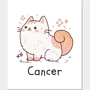 Cancer Cat Posters and Art